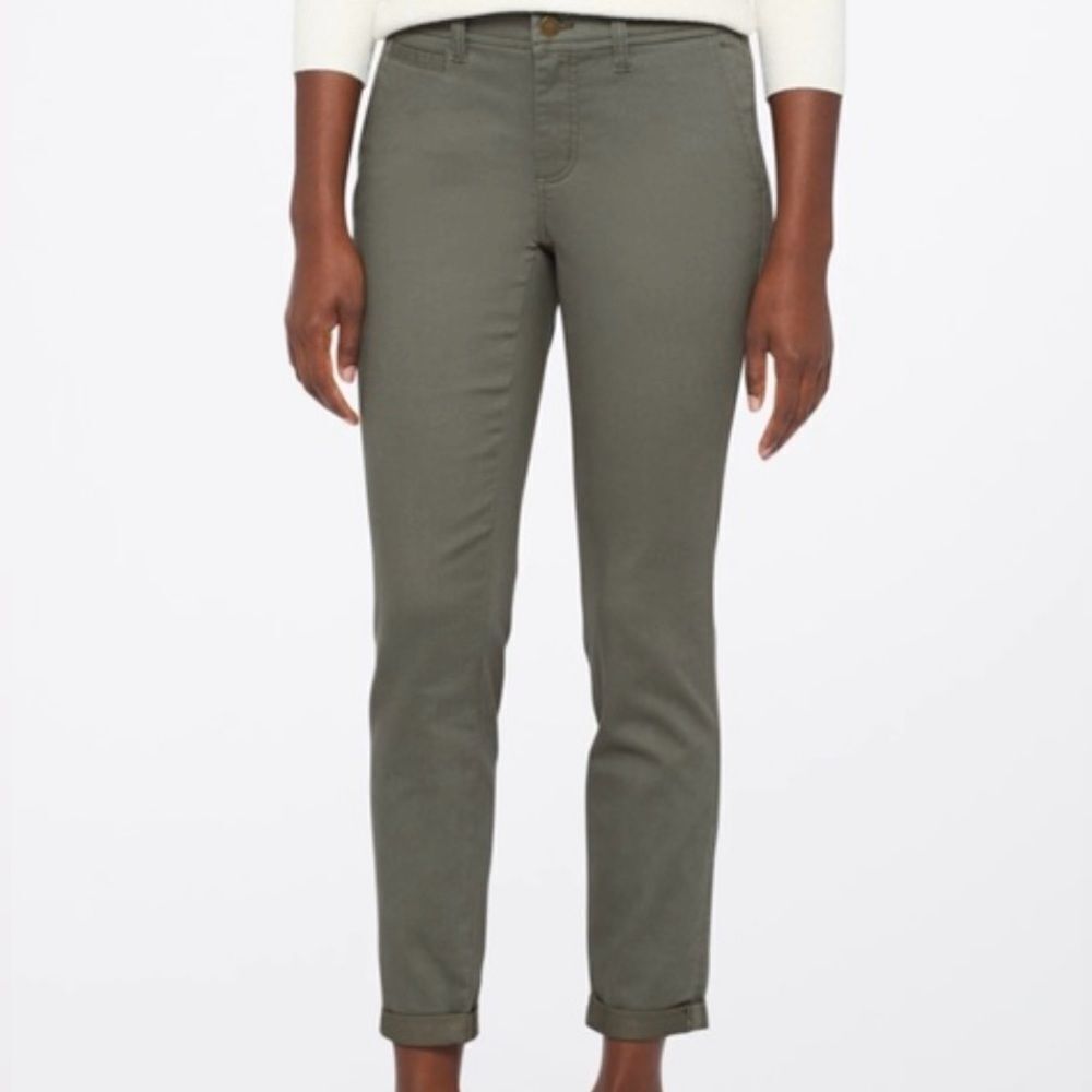41 Hawthorne Rosabel‎ Mid Rise Skinny Capri Cuffed Ankle Navy Stitch Fix 2P NWT